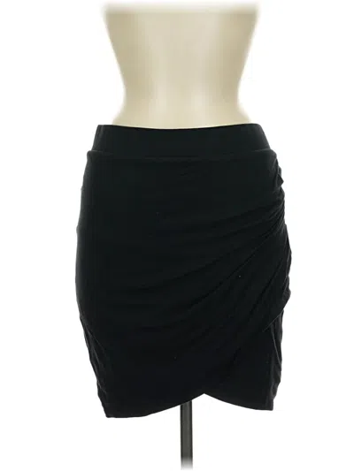 Pre-owned Express Casual Skirt In Black