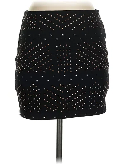 Pre-owned Express Casual Skirt In Black