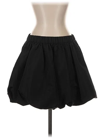 Pre-owned Express Casual Skirt In Black