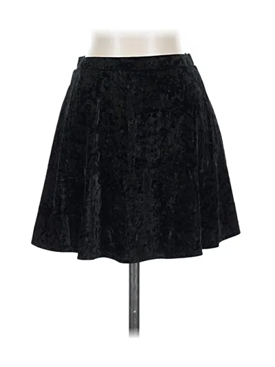 Pre-owned Express Casual Skirt In Black