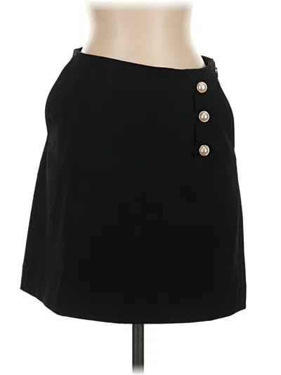 Pre-owned Express Casual Skirt In Black