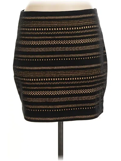 Pre-owned Express Casual Skirt In Black
