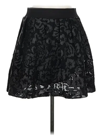 Pre-owned Express Casual Skirt In Black