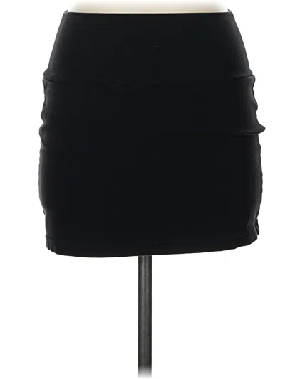 Pre-owned Express Casual Skirt In Black