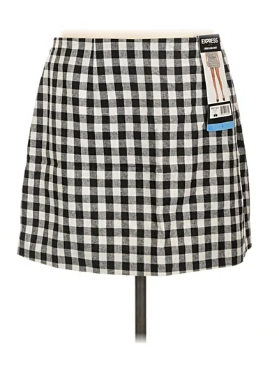 Pre-owned Express Casual Skirt In Black