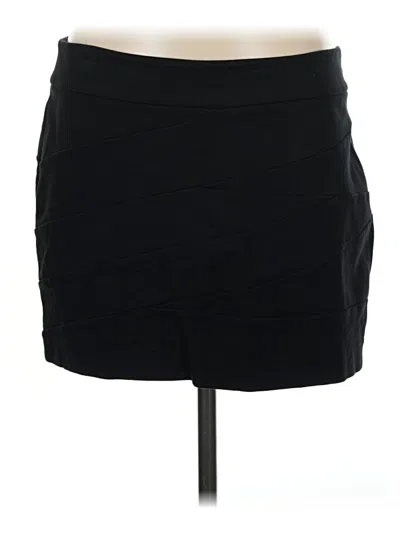 Pre-owned Express Casual Skirt In Black