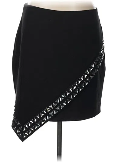 Pre-owned Express Casual Skirt In Black