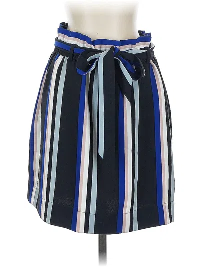 Pre-owned Express Casual Skirt In Blue