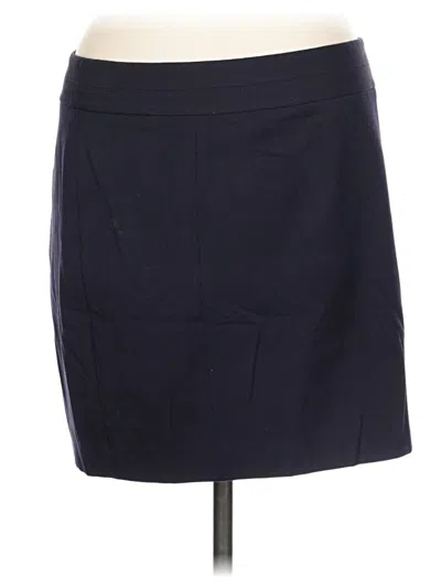 Pre-owned Express Casual Skirt In Blue