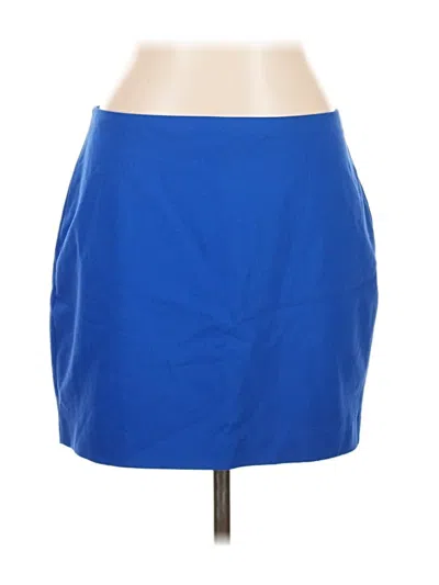 Express Casual Skirt In Blue
