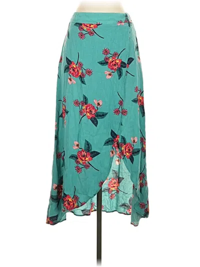 Pre-owned Express Casual Skirt In Blue