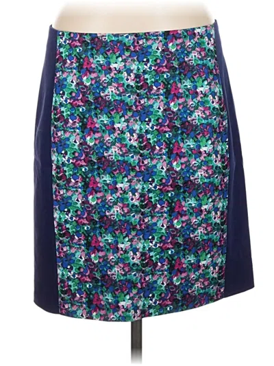 Pre-owned Express Casual Skirt In Blue