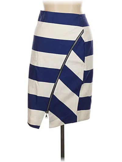 Pre-owned Express Casual Skirt In Blue