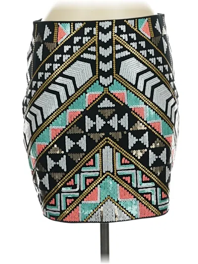 Pre-owned Express Casual Skirt In Blue