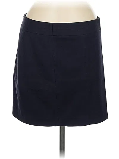 Pre-owned Express Casual Skirt In Blue