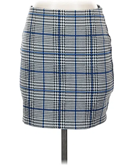 Pre-owned Express Casual Skirt In Blue