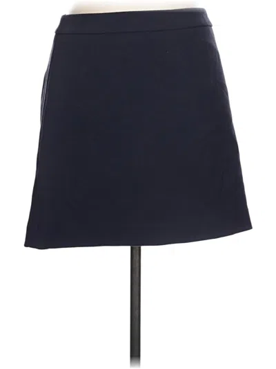 Pre-owned Express Casual Skirt In Blue