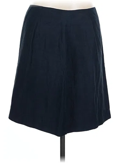 Pre-owned Express Casual Skirt In Blue