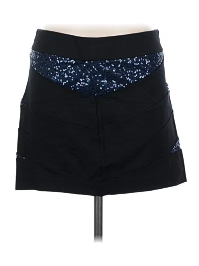 Pre-owned Express Casual Skirt In Blue