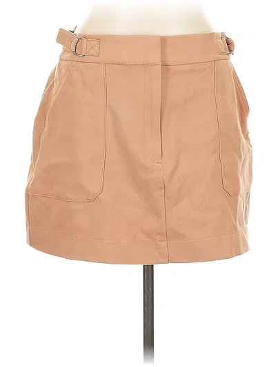 Pre-owned Express Casual Skirt In Brown