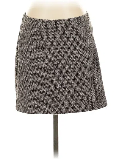Pre-owned Express Casual Skirt In Brown