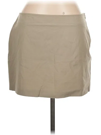Pre-owned Express Casual Skirt In Brown