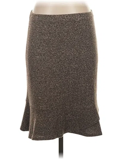 Pre-owned Express Casual Skirt In Brown