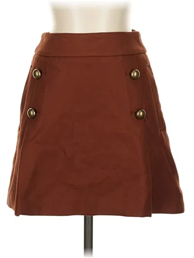 Express Casual Skirt In Brown