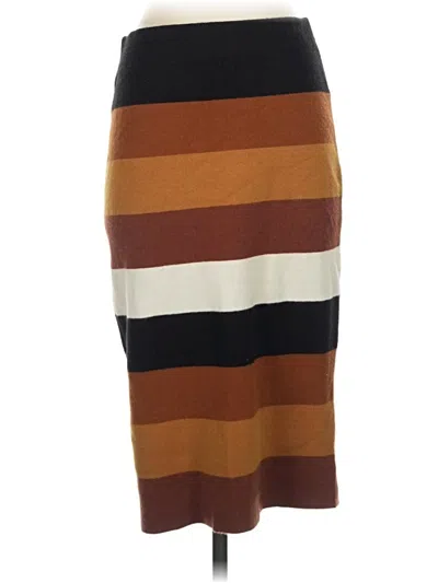 Pre-owned Express Casual Skirt In Brown