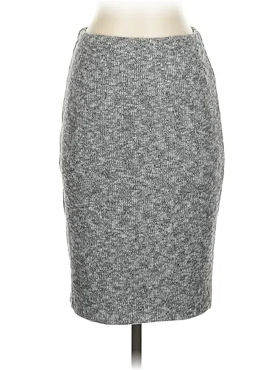 Pre-owned Express Casual Skirt In Gray