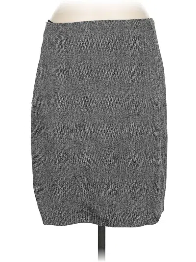 Pre-owned Express Casual Skirt In Gray