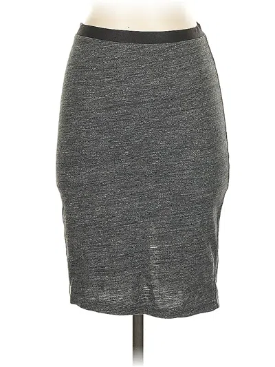 Pre-owned Express Casual Skirt In Gray
