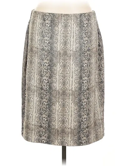 Pre-owned Express Casual Skirt In Gray