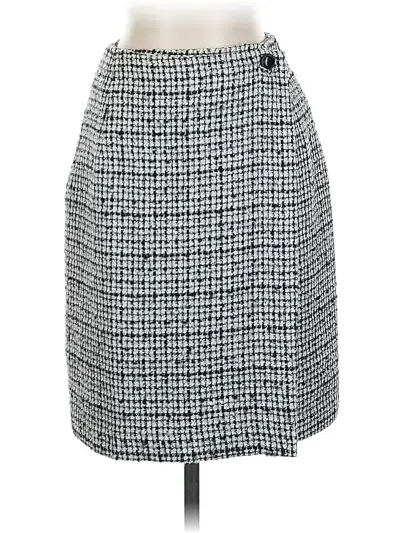 Pre-owned Express Casual Skirt In Gray