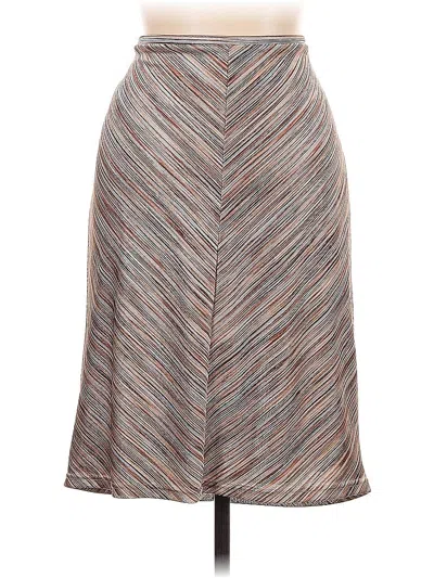 Pre-owned Express Casual Skirt In Gray