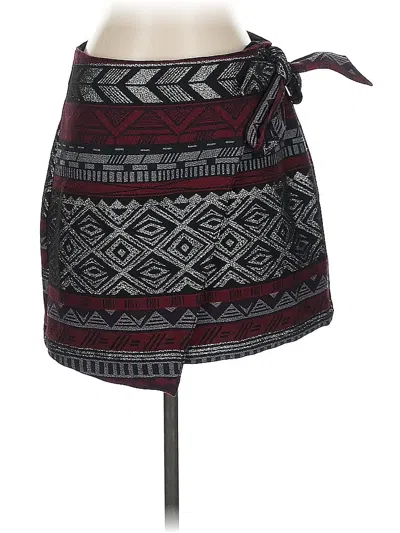 Pre-owned Express Casual Skirt In Gray