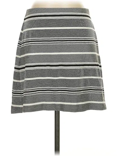 Pre-owned Express Casual Skirt In Gray