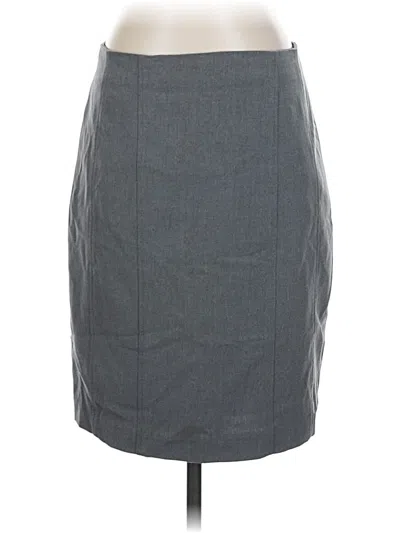 Pre-owned Express Casual Skirt In Gray