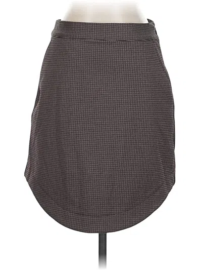 Pre-owned Express Casual Skirt In Gray