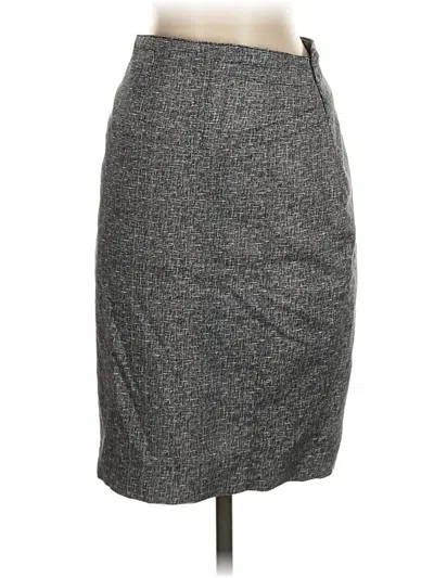 Pre-owned Express Casual Skirt In Gray