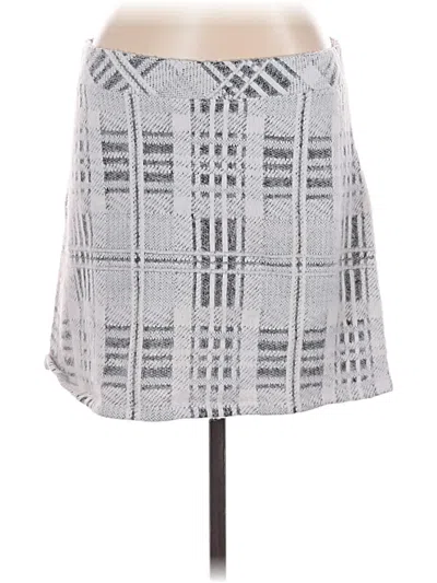 Pre-owned Express Casual Skirt In Gray