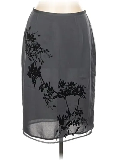 Pre-owned Express Casual Skirt In Gray