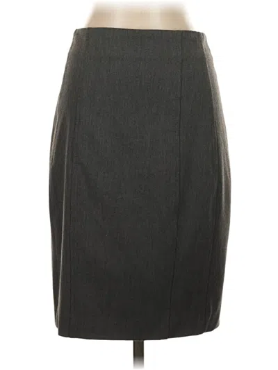 Pre-owned Express Casual Skirt In Gray