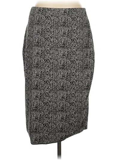 Pre-owned Express Casual Skirt In Gray
