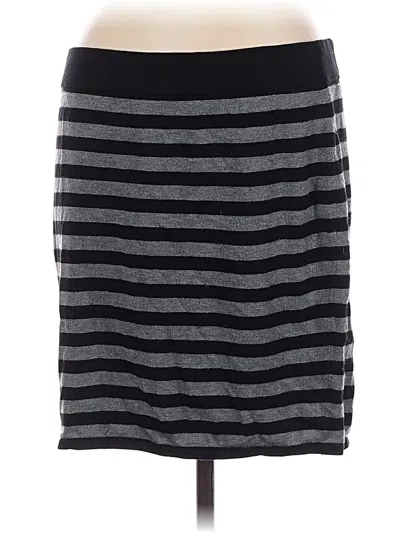 Pre-owned Express Casual Skirt In Gray