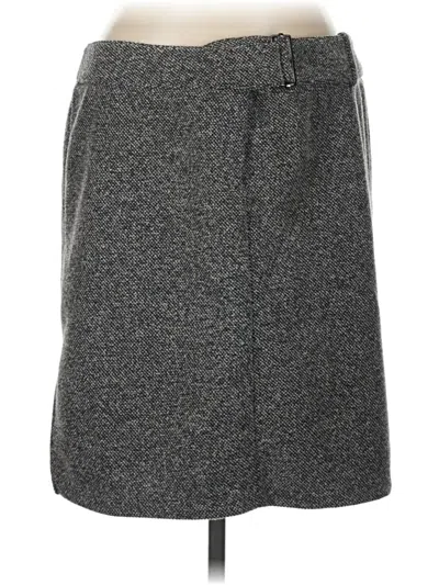 Pre-owned Express Casual Skirt In Gray