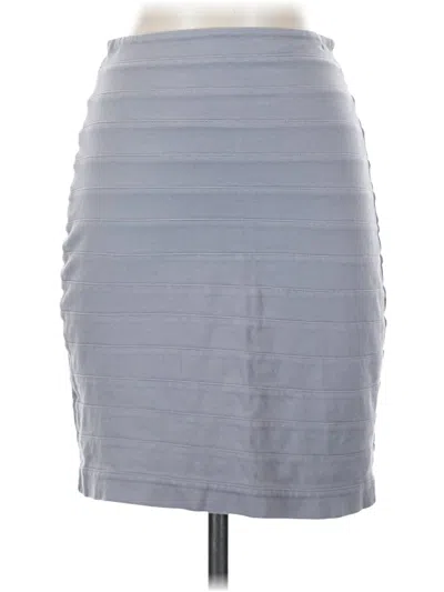 Pre-owned Express Casual Skirt In Gray