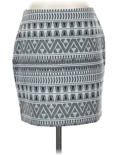 Pre-owned Express Casual Skirt In Gray