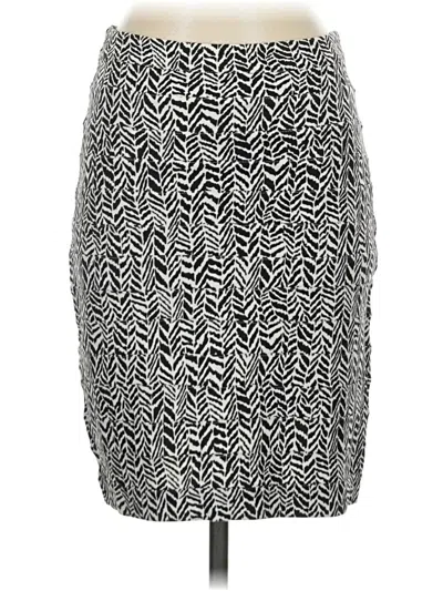 Pre-owned Express Casual Skirt In Gray