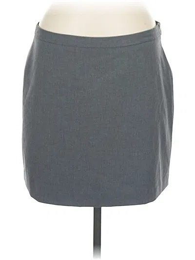 Pre-owned Express Casual Skirt In Gray